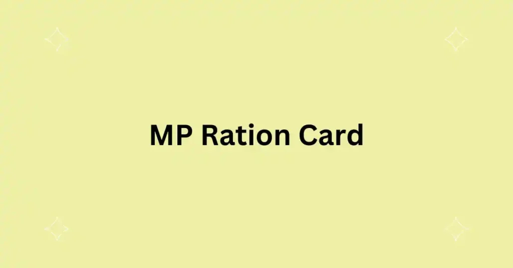 MP Ration Card