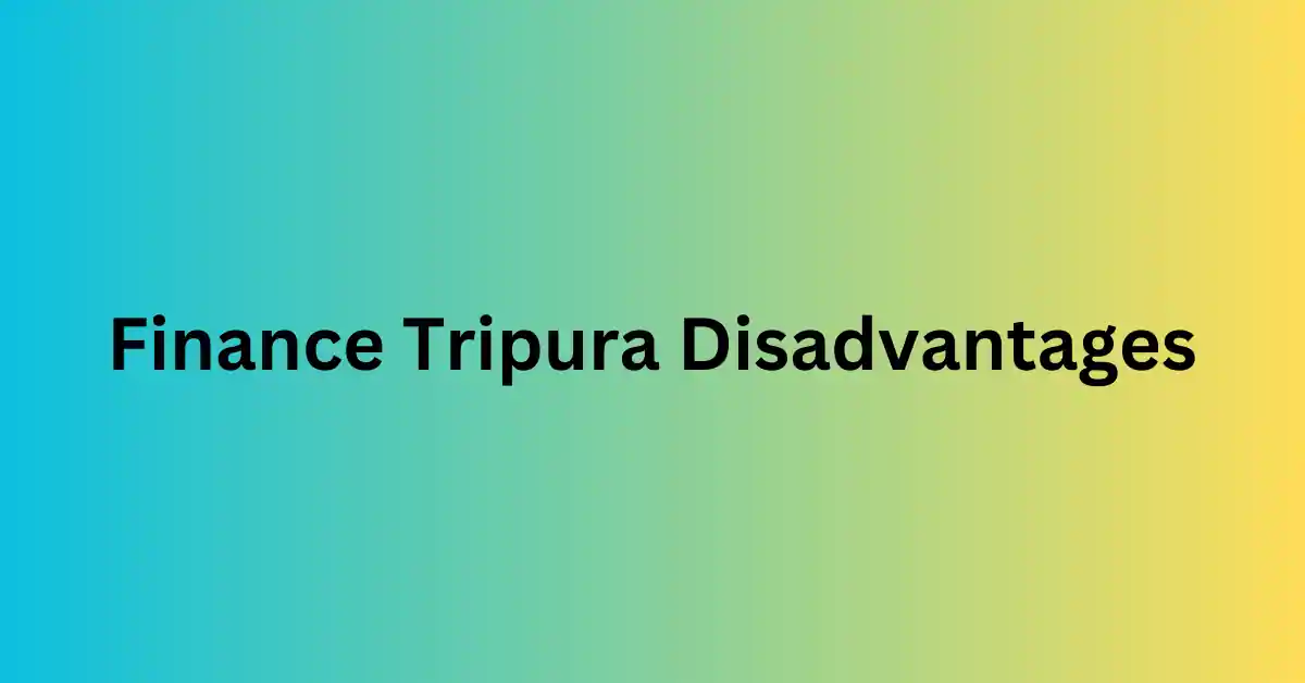 Finance Tripura