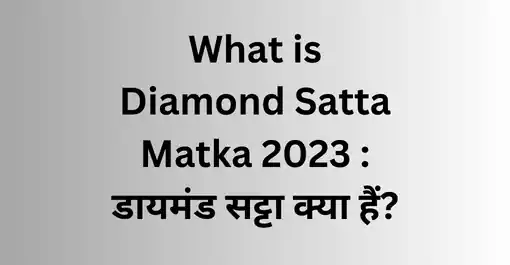 diamond satta matka