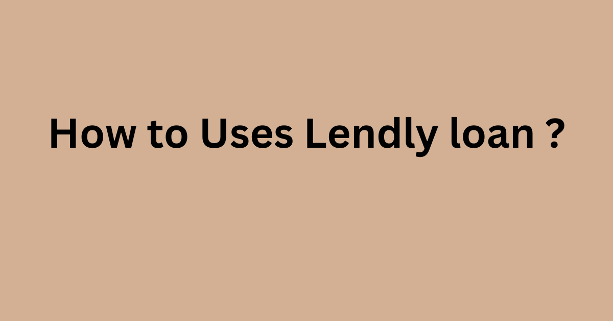 Lendly Loans Login