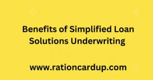 Simplified Loan Solutions Underwriting